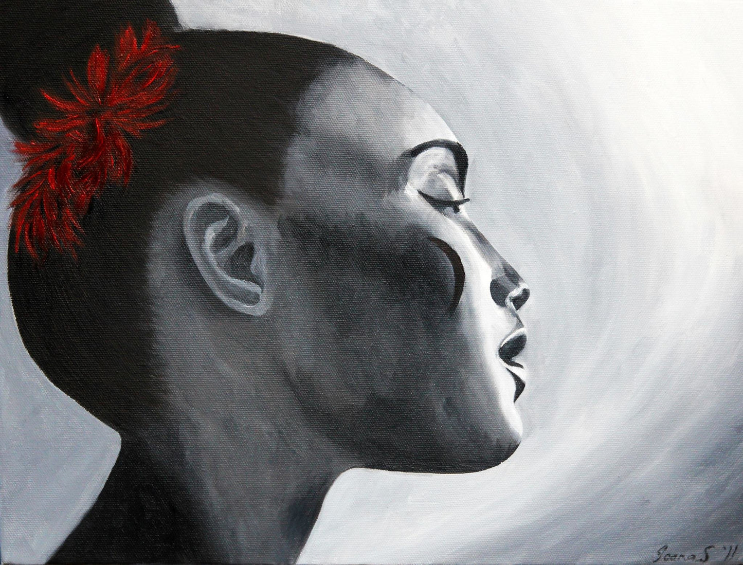 Siva Teine - Limited Edition Art Print and Canvas reproduction